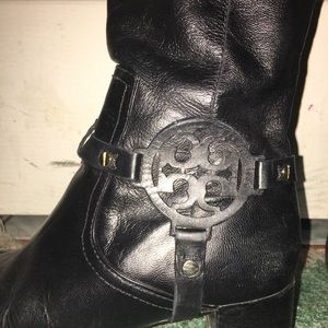 Tory Burch leather boots